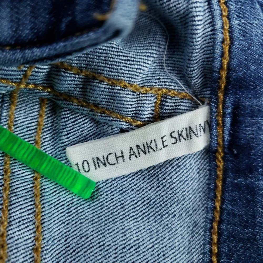 Rag & Bone‎ Jeans Womens 26 Blue 10 Inch Ankle Skinny Mad River Mid Rise Stretch
